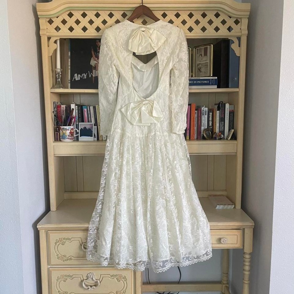 Vintage Gunne Sax by‎ Jessica McClintock Wedding Dress - Picture 6 of 8